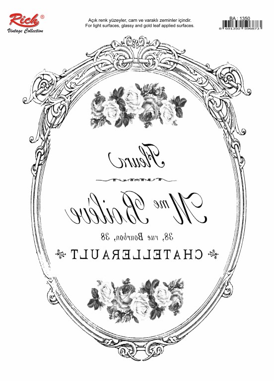 Transfer New Vintage Rich TR-1350 23x33 cm