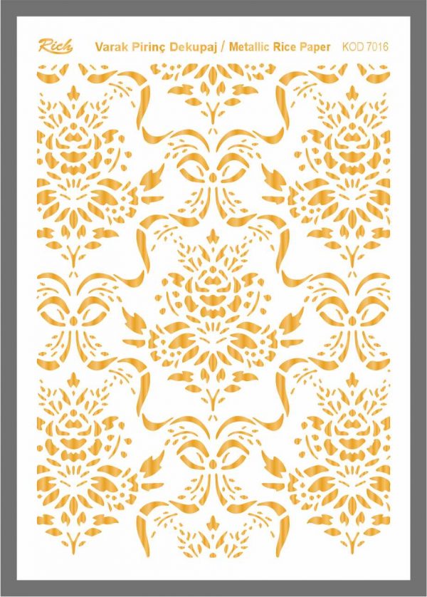 Ριζόχαρτο Rich Gold 29x41 cm 7016
