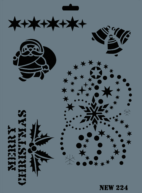 Stencil Rich NEW 224 25x35 cm