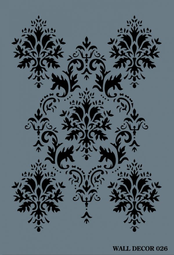 Stencil Rich Wall 50x70 cm Wall-026