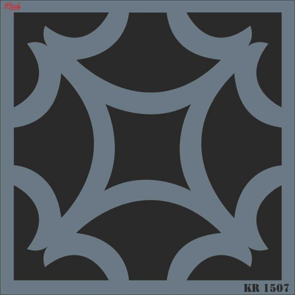 Stencil Rich Tile Serie 30x30 cm KR1507