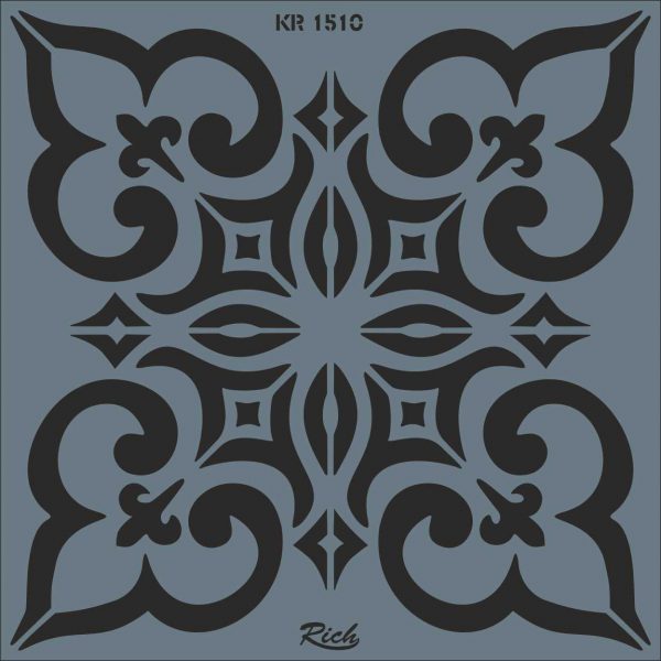 Stencil Rich Tile Serie 30x30 cm KR1510